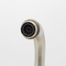 Load image into Gallery viewer, California Faucets Deluxe Wall Tub Spout 8" (D-64-64-SN) Satin Nickel