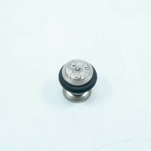 Load image into Gallery viewer, Brass Doorstop 1" 1/2" Brass Doorstop Brushed Nickel 216598