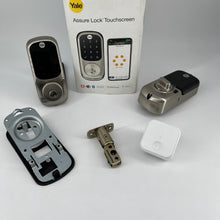 Load image into Gallery viewer, Yale Assure Lock Touchscreen Satin Nickel YRD226 SmartThings