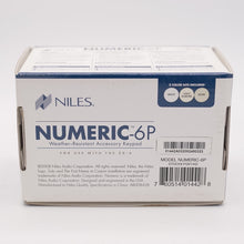 Load image into Gallery viewer, Niles Numeric-6P Accessory Keypad for the Solo-6 IR (FG01442)