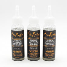 Load image into Gallery viewer, SheaMoisture African Black Bamboo Charcoal Tonic Treatment (2oz/59ml) Pack of 3