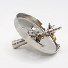 Load image into Gallery viewer, Monogram Brass Waste Overflow Tub Trip Plate Adapts 742095 PVD (MB633BN)