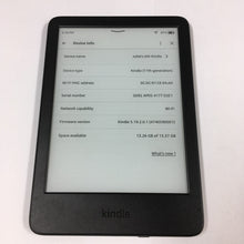 Load image into Gallery viewer, Amazon Kindle E-Reader (2022 Release) 6” Display 16GB 2022 Black