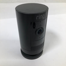Load image into Gallery viewer, Ring Stick Up Cam Plug-In Black Outdoor Battery Security Camera