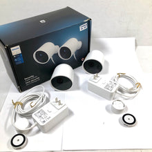 Load image into Gallery viewer, Philips - Hue Security Wired Camera - 2PK - White