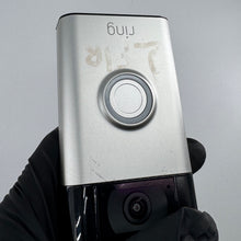 Load image into Gallery viewer, Ring 2nd Gen 5UM5E5 Silver & Black Night Vision 2-Way Talk 1080p Video Door Bell