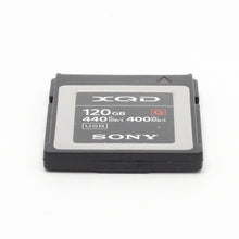 Load image into Gallery viewer, Sony Memory Card 120GB XQD G Series 440mb/s Read 400mb/s Write (QD-G120F/J)