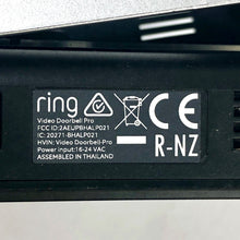 Load image into Gallery viewer, Ring Wired Doorbell Plus (Video Doorbell Pro) Video Camera 1080p HD Wifi Cam