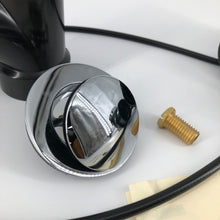 Load image into Gallery viewer, California Faucets 9224P-PC Cable OP Tub Drain 1-1/2" PVC Drain