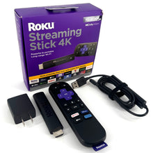 Load image into Gallery viewer, Roku Streaming Stick 4K 3820X2 4K Streaming Device w/ Voice Remote