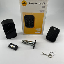 Load image into Gallery viewer, Yale Assure Lock 2 Keypad with Bluetooth - Black Suede YRD410.