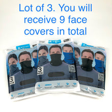 Load image into Gallery viewer, 9 Total Face Covers - Arctic Cool Cooling Face Cover/Gaiter 3-pack