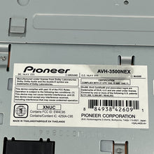 Load image into Gallery viewer, Pioneer AVH-3500NEX 7'' Multimedia DVD Receiver