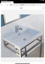 Load image into Gallery viewer, Aquaquattro Lacava Wall Mount Luxury Bathroom Sink 5211-03 (White)
