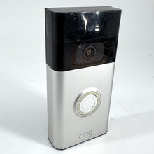 Load image into Gallery viewer, Ring 2nd Gen 5UM5E5 Silver & Black Night Vision 2-Way Talk 1080p Video Door Bell