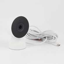 Load image into Gallery viewer, Google Nest Security Cam 2K Indoor 3rd Gen Wired with Gemini (G1NRR) Snow