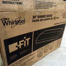Load image into Gallery viewer, Whirlpool - 30" Recirculating Range Hood - Stainless Steel