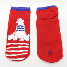 Load image into Gallery viewer, HUE Footsie Socks Gift Box Set U20277-79787 (Red Hot) 2-pack