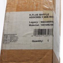 Load image into Gallery viewer, AO Smith Flue Baffle Assembly w/ 6 Rest (100109258)