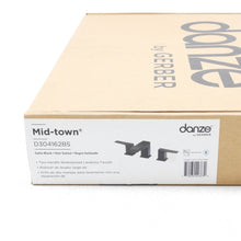 Load image into Gallery viewer, Danze Mid-Town Two Handle Widespread Bathroom Faucet (D304162BS) Satin Black