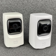 Load image into Gallery viewer, 2-Pack Eufy T8414 Wi-Fi Pan & Tilt Indoor Mini Security Camera (No Accessories)