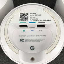 Load image into Gallery viewer, 3 PACK Google WiFi AC1200 Dual Band Mesh Wifi Router (NLS-1304-25) White (READ!)