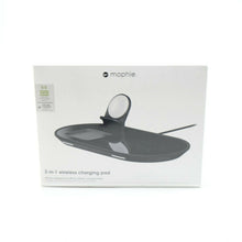 Load image into Gallery viewer, Mophie 3-in-1 Wireless charging Pad Black