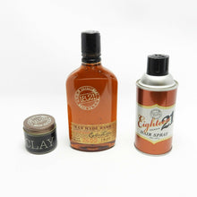 Load image into Gallery viewer, 18.21 Men&#39;s Gift Trio Sweet Tobacco FULL Size Head to Toe Wash Pomade Hair Spray
