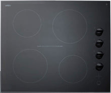 Load image into Gallery viewer, Summit Appliance CR4B242BL 24&quot; Wide 230V 4-Burner Radiant Cooktop in Smooth Euro
