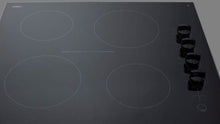 Load image into Gallery viewer, Summit Appliance CR4B242BL 24&quot; Wide 230V 4-Burner Radiant Cooktop in Smooth Euro
