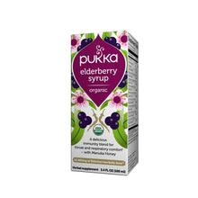 Load image into Gallery viewer, Pukka Organic Herbal Supplements Elderberry Immune Syrup (3.4oz / 100g)
