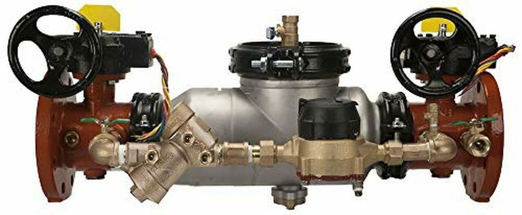 Zurn Industries - 4-350ASTDABG - 4'' Double Check Detector Backflow Preventer