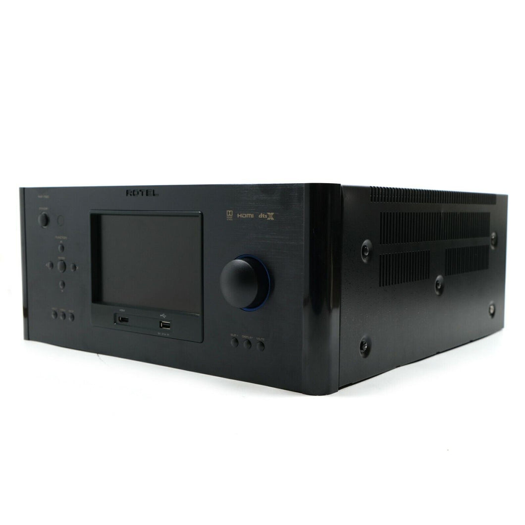 Rotel - 700W 7.1-Ch. 4K Ultra HD A/V Home Theater Receiver - Black - Very good