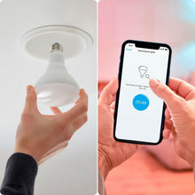 Load image into Gallery viewer, WiZ Smart Lighting Light Bulb Color and Tunable LED BR30 Plug &amp; Play WiFi alexa
