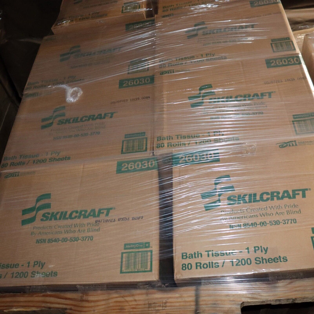 !Pallet Wholesale! Skilcraft Bath Tissue [READ DETAILS]