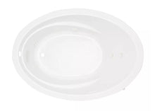 Load image into Gallery viewer, SIGNATURE HARDWARE Galatia 72 x 42 in. Whirlpool Drop-In Bathtub End Drain White
