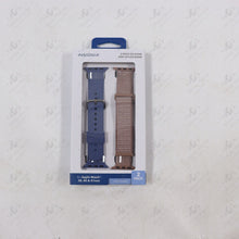 Load image into Gallery viewer, Insignia - Silicone &amp; Nylon Bands for Apple Watch 38mm 40mm 41mm - Indigo/Mauve
