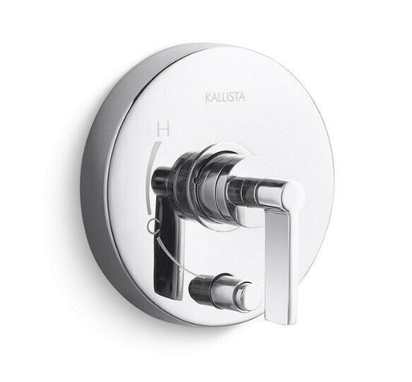 Kallista One Pressure Balance W/ Diverter Trim - P24416-LV-CP - Polished Chrome