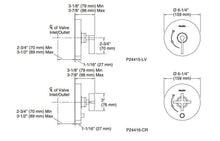 Load image into Gallery viewer, Kallista One Pressure Balance W/ Diverter Trim - P24416-LV-CP - Polished Chrome
