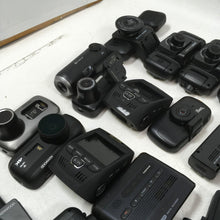 Load image into Gallery viewer, Rexing and other different Brands dashcams (LOT of 35)  FOR PARTS!
