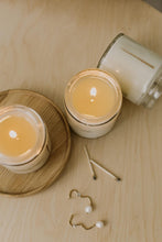 Load image into Gallery viewer, Woodlot Cinder Cozy Cabin Magic Candle Glass Jar (Vetiver Cedar Orange Cinnamon)
