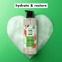 Load image into Gallery viewer, Love Beauty and Planet Plant-Based Body Wash Hydrate &amp; Restore Skin (Watermelon)
