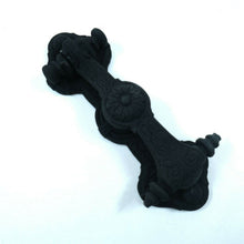 Load image into Gallery viewer, Signature Hardware Door Knocker Black Powder Coat Iron
