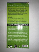 Load image into Gallery viewer, NatureVac Vacuum Seal Bags 2 Rolls @ 11 in. x 19.5 ft. CLEAR

