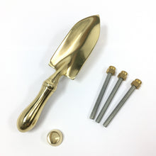 Load image into Gallery viewer, Door Knocker - Trowel - Polished Brass  (167-PB)
