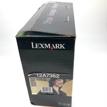 Load image into Gallery viewer, Genuine Lexmark 12A7362 Black Toner Cartridge T630 T632 T634 X630 X632
