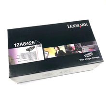 Load image into Gallery viewer, Original Lexmark 12A8425 Black Toner Print Cartridge New Sealed Box, T430
