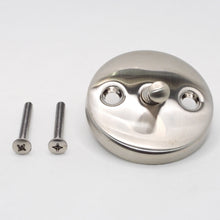 Load image into Gallery viewer, Monogram Brass Waste Overflow Tub Trip Plate Adapts 742095 PVD (MB633BN)
