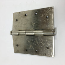 Load image into Gallery viewer, 4" Solid Brass Mortise Hinge - Brushed Nickel (2 Pack)
