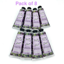 Load image into Gallery viewer, Pack of 8 Love Beauty And Planet Hand Lotion 1oz (Argan Oil &amp; Lavender)
